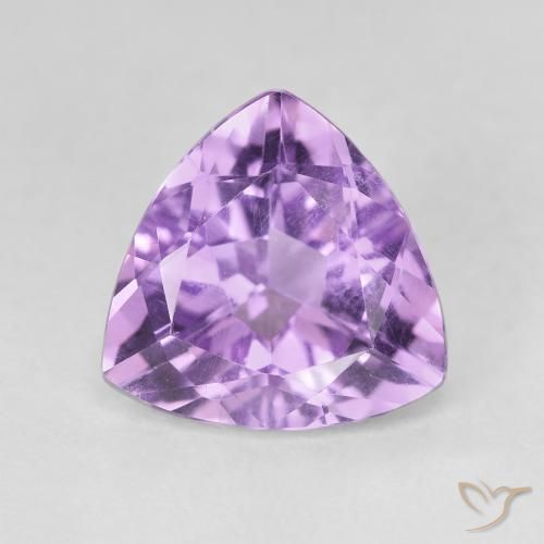 2.85ct Natural Violeta Púrpura Médio Ametista, Trilhão, VVS-VS
