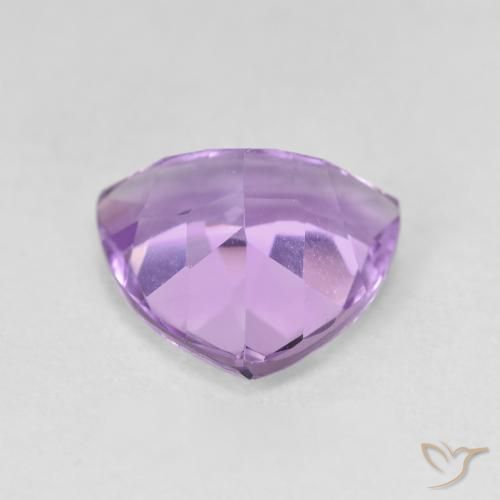 Ametista Violeta Púrpura Médio Natural 2.85ct, Trilhão, VVS-VS