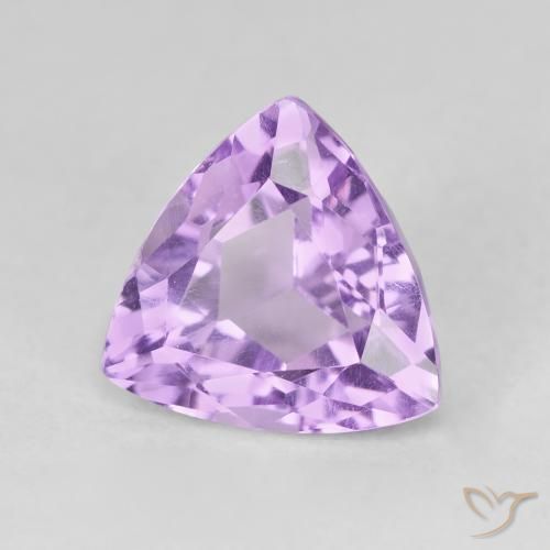 Ametista Violeta Púrpura Médio Natural 3.01ct, Trilhão, VVS-VS
