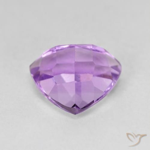 Ametista Violeta Púrpura Médio Natural 3.01ct, Trilhão, VVS-VS