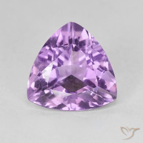 2.86ct Natural Violeta Púrpura Médio Ametista, Trilhão, VVS-VS
