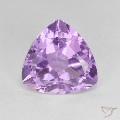 2.91ct Natural Violeta Púrpura Ametista, Trilhão, VVS-VS
