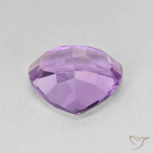 Ametista Violeta Púrpura Natural 2.91ct, Trilhão, VVS-VS