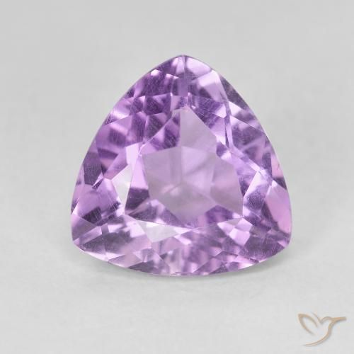 2.99ct Natural Violeta Púrpura Ametista, Trilhão, VVS-VS