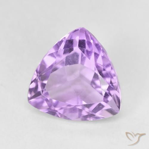 Ametista íris violeta Natural 3.12ct, Trilhão, VVS-VS