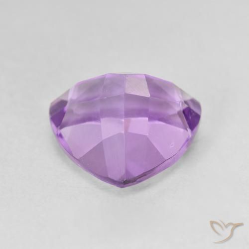 Ametista íris violeta Natural 3.12ct, Trilhão, VVS-VS