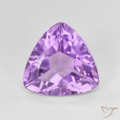 2.75ct Natural Violeta médio Ametista, Trilhão, VVS-VS