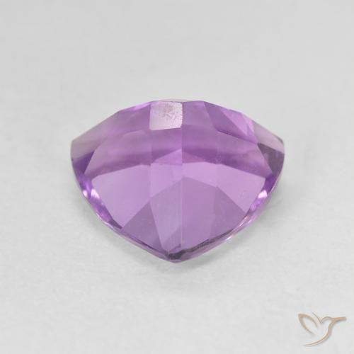 Ametista íris violeta Natural 3.06ct, Trilhão, VVS-VS