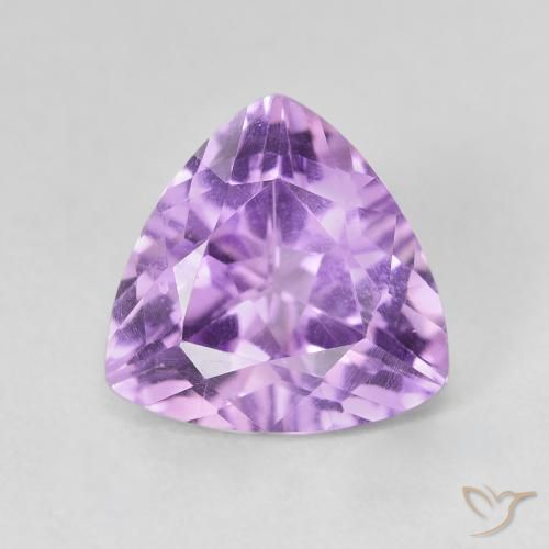 3.00ct Natural Violeta médio Ametista, Trilhão, VVS-VS