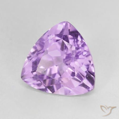 Ametista Violeta médio Natural 3.00ct, Trilhão, VVS-VS