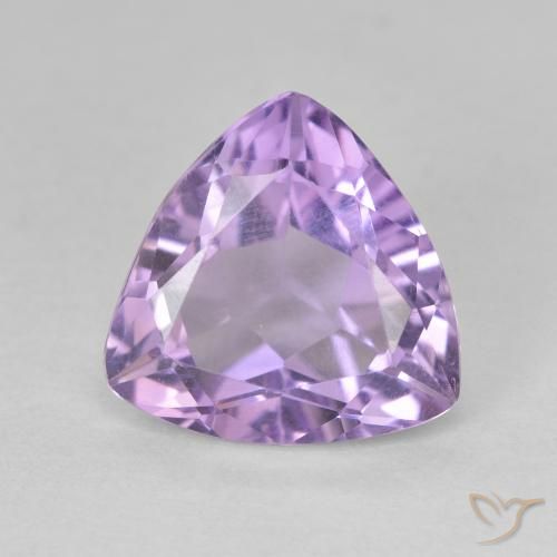 2.87ct Natural Violeta rosado Ametista, Trilhão, VVS-VS