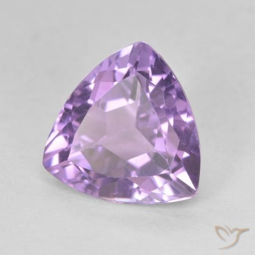 Ametista Violeta rosado Natural 2.94ct, Trilhão, VS