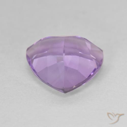 Ametista Violeta rosado Natural 2.94ct, Trilhão, VS
