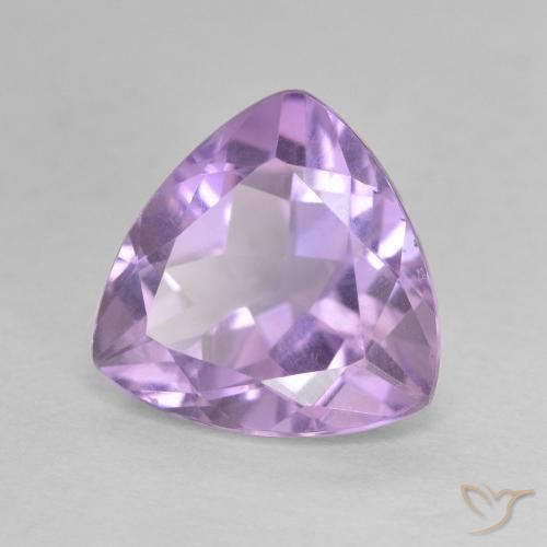 Ametista Violeta médio Natural 2.86ct, Trilhão, VS