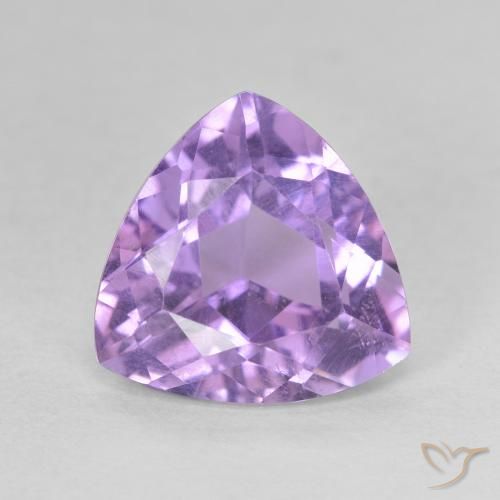 2.81ct Natural Violeta Profundo Ametista, Trilhão, VS
