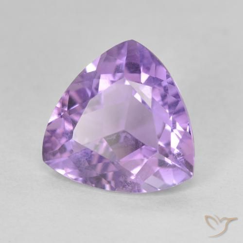 Ametista Violeta Profundo Natural 2.81ct, Trilhão, VS