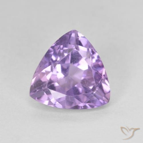 Ametista Violeta Profundo Natural 3.07ct, Trilhão, VS