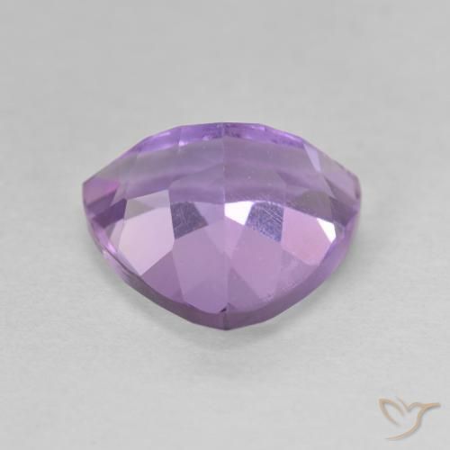 Ametista Violeta Profundo Natural 3.07ct, Trilhão, VS