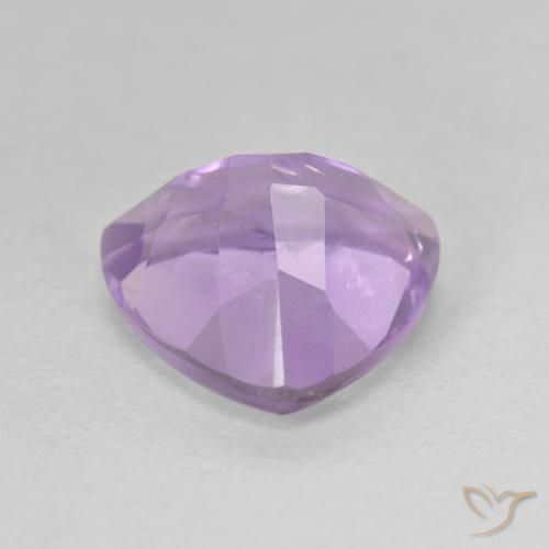 Ametista Violeta rosado Natural 3.12ct, Trilhão, VS