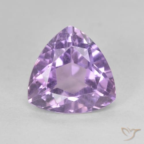 3.01ct Natural Violeta médio Ametista, Trilhão, VS