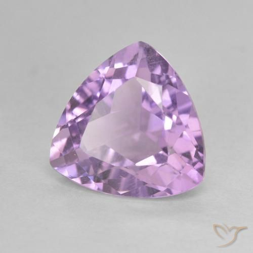 Ametista Violeta médio Natural 3.01ct, Trilhão, VS