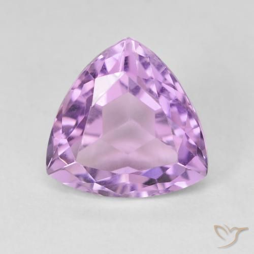 3.37ct Natural Violeta rosa médio Ametista, Trilhão, VVS-VS
