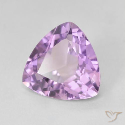 Ametista Violeta rosado Natural 2.86ct, Trilhão, VVS-VS