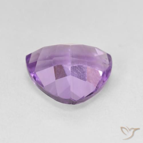 Ametista Violeta rosado Natural 2.86ct, Trilhão, VVS-VS