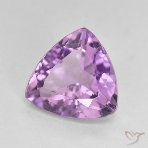 Ametista Violeta médio Natural 2.91ct, Trilhão, VVS-VS