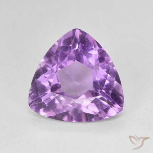 2.75ct Natural Violeta médio Ametista, Trilhão, VVS-VS
