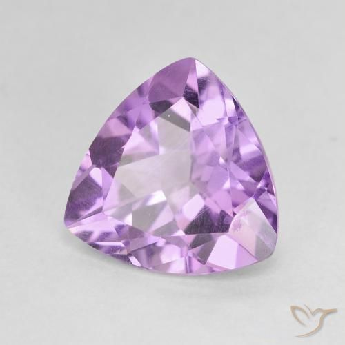 Ametista Violeta rosa médio Natural 2.64ct, Trilhão, VVS-VS