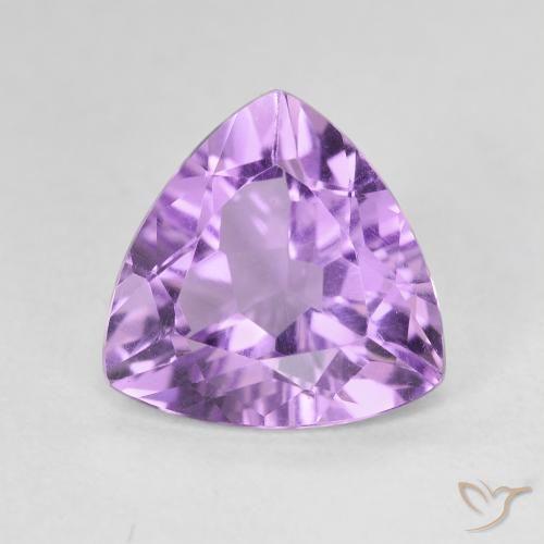 2.75ct Natural Violeta médio Ametista, Trilhão, VVS-VS