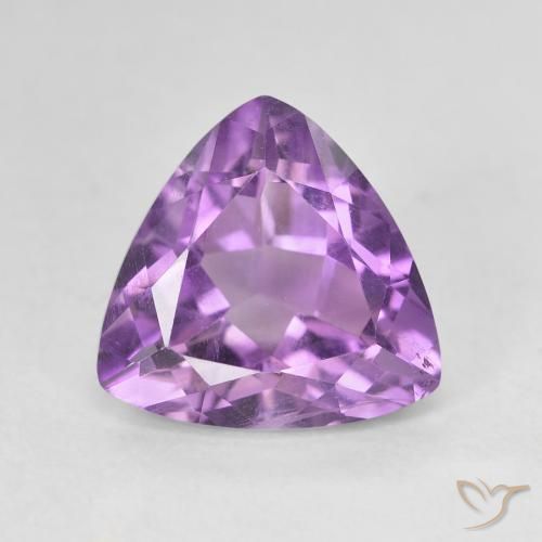 2.92ct Natural Violeta rosado Ametista, Trilhão, VVS-VS