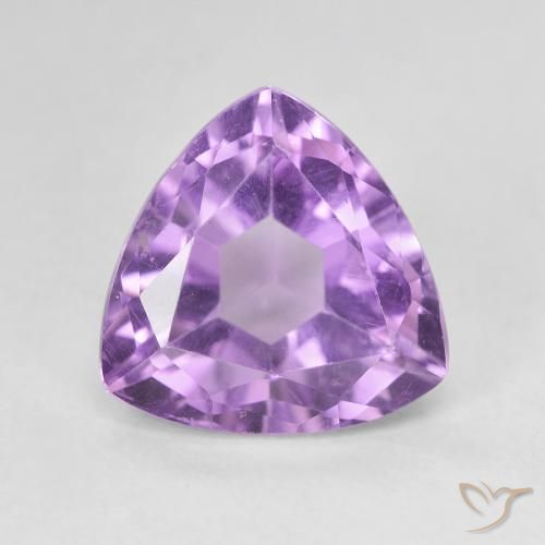 3.28ct Natural Violeta médio Ametista, Trilhão, VVS-VS, Photo A