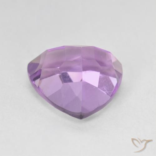 Ametista Violeta médio Natural 3.28ct, Trilhão, VVS-VS