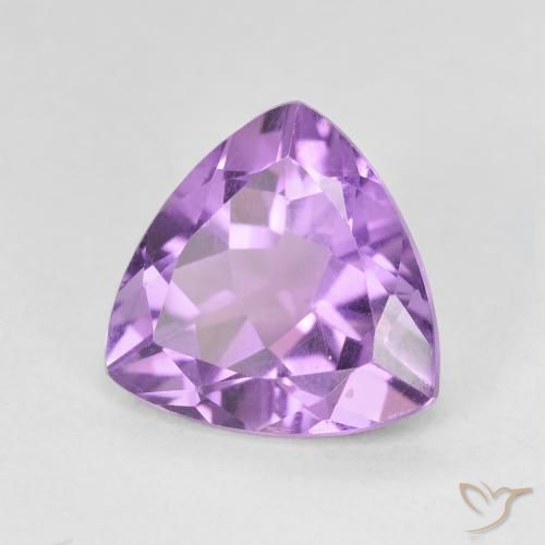 Ametista Violeta rosa médio Natural 2.70ct, Trilhão, VVS-VS