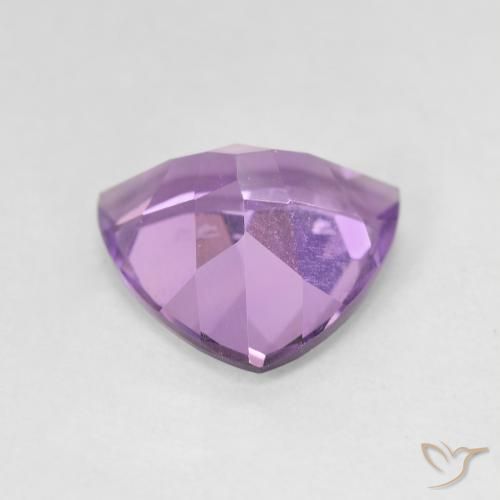 Ametista Violeta rosa médio Natural 2.70ct, Trilhão, VVS-VS