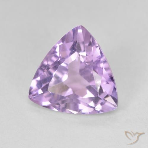 Ametista Íris Rosa Violeta Natural 2.78ct, Trilhão, VVS-VS