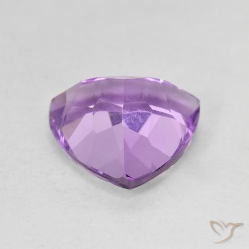 Ametista íris violeta Natural 2.93ct, Trilhão, VVS-VS