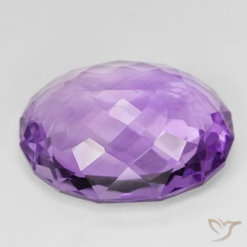 Ametista Violeta Vívido Natural 31.19ct, oval, VVS