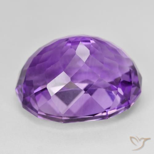 Ametista Violeta Intenso Natural 30.90ct, oval, VVS