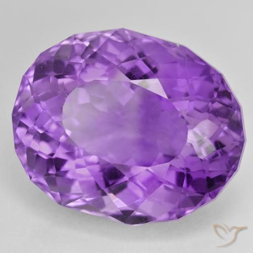 Ametista Violeta Vívido Natural 44.60ct, oval, VVS