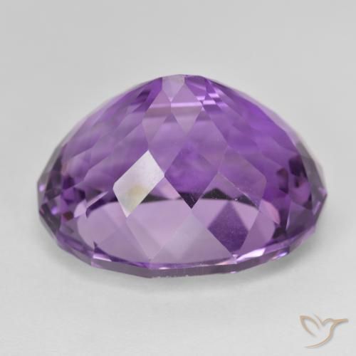 Ametista Violeta Púrpura Natural 30.35ct, oval, VVS