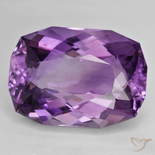Ametista Violeta Púrpura Natural 52.53ct, Chique, VVS