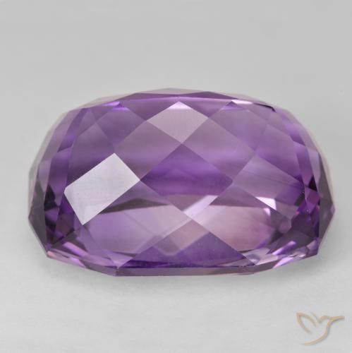 Ametista Violeta Púrpura Natural 52.53ct, Chique, VVS