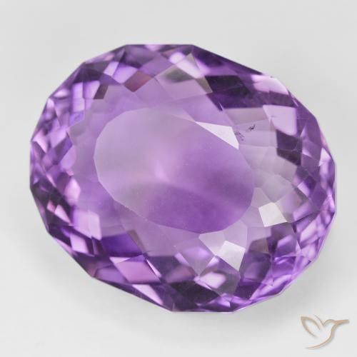 Ametista Violeta Vívido Natural 31.24ct, oval, VVS-VS