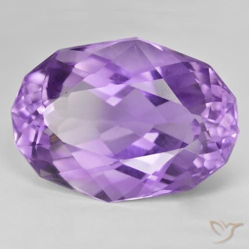 Ametista Violeta médio Natural 54.55ct, oval, VVS-VS