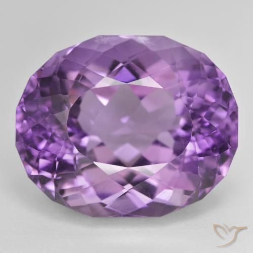 37.96ct Natural Violeta Púrpura Ametista, oval, VVS-VS