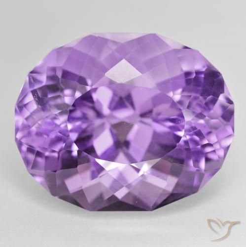 28.91ct Natural Violeta médio Ametista, oval, VVS-VS