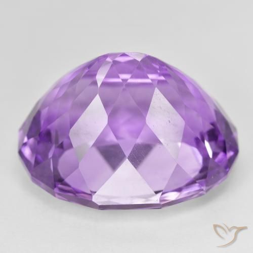 Ametista Violeta médio Natural 28.91ct, oval, VVS-VS